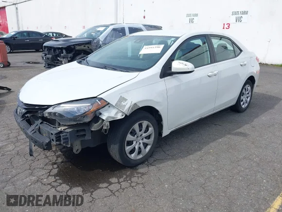 ✅ 2017 Toyota Corolla LE • VIN: 5YFBURHE7HP604941 • Лот: 44591596. Опубликован ранее на IAAI с пробегом 232 534 миль. Бесплатный доступ к архиву аукционных продаж из США и подробный отчёт об истории автомобиля на DreamBid. Изображение 2.