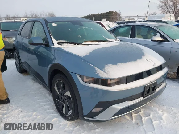 ✅ 2026 Hyundai Ioniq 5 SEL • VIN: 7YAKN4DA0TY041702 • Lot: 44038135. Wystawiony na IAAI z przebiegiem 494 mil. Bezpłatny archiwum sprzedaży aukcyjnych z USA i szczegółowy raport historii pojazdu na DreamBid. Zdjęcie 1.
