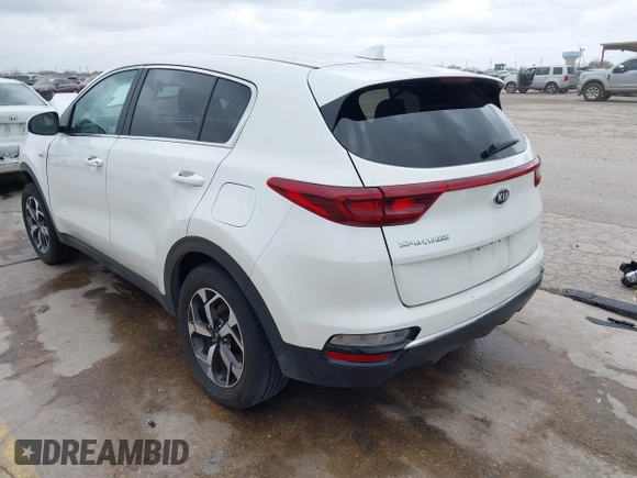 ✅ 2021 Kia Sportage LX • VIN: KNDPMCACXM7944074 • Lot: 44537500. Wystawiony na IAAI z przebiegiem 68 167 mil. Bezpłatny archiwum sprzedaży aukcyjnych z USA i szczegółowy raport historii pojazdu na DreamBid. Zdjęcie 3.