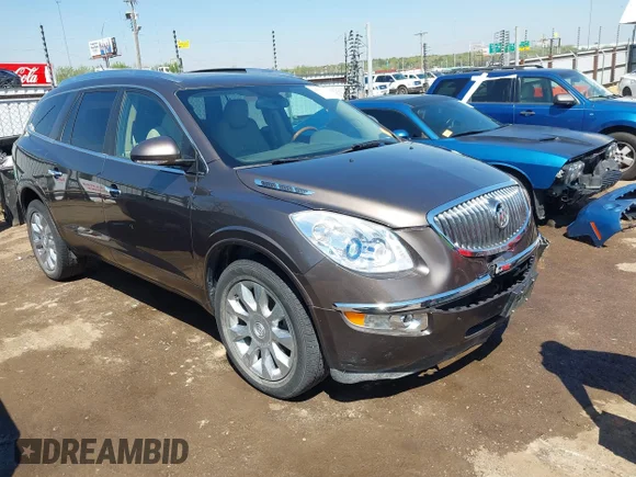 ✅ 2012 Buick Enclave Premium • VIN: 5GAKRDED3CJ219598 • Lot: 44767030. Wystawiony na IAAI z przebiegiem 90 956 mil. Bezpłatny archiwum sprzedaży aukcyjnych z USA i szczegółowy raport historii pojazdu na DreamBid. Zdjęcie 1.