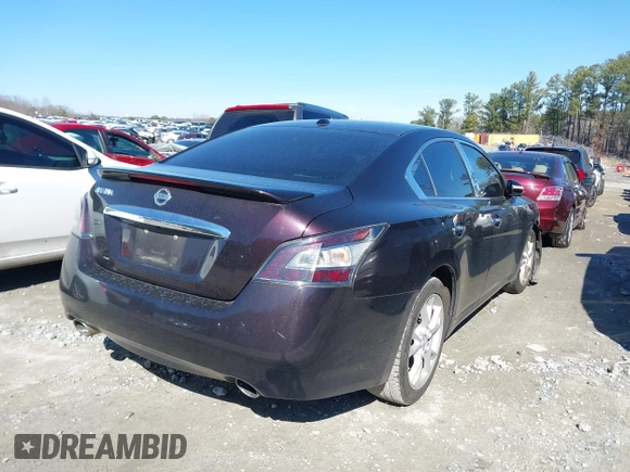 ✅ 2012 Nissan Maxima SV • VIN: 1N4AA5AP1CC814869 • Lot: 44377202. Wystawiony na IAAI z przebiegiem 210 305 mil. Bezpłatny archiwum sprzedaży aukcyjnych z USA i szczegółowy raport historii pojazdu na DreamBid. Zdjęcie 4.