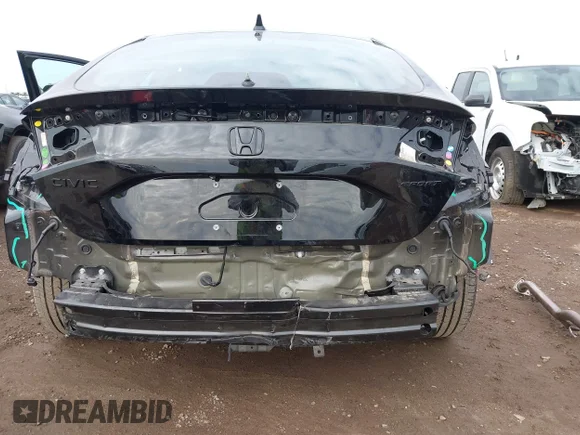 ✅ 2025 Honda Civic Sport • VIN: 19XFL2H81SE035356 • Lot: 44385739. Wystawiony na IAAI z przebiegiem 6 011 mil. Bezpłatny archiwum sprzedaży aukcyjnych z USA i szczegółowy raport historii pojazdu na DreamBid. Zdjęcie 6.
