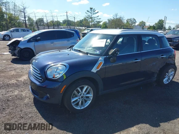 ✅ 2013 MINI Countryman • VIN: WMWZB3C54DWR36150 • Lot: 43235862. Wystawiony na IAAI z przebiegiem 104 076 mil. Bezpłatny archiwum sprzedaży aukcyjnych z USA i szczegółowy raport historii pojazdu na DreamBid. Zdjęcie 2.
