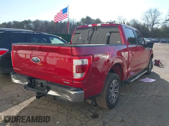 ✅ 2022 Ford F-150 XL • VIN: 1FTEW1C86NKD31124 • Lot: 44224070. Wystawiony na IAAI z przebiegiem 96 028 mil. Bezpłatny archiwum sprzedaży aukcyjnych z USA i szczegółowy raport historii pojazdu na DreamBid. Zdjęcie 4.