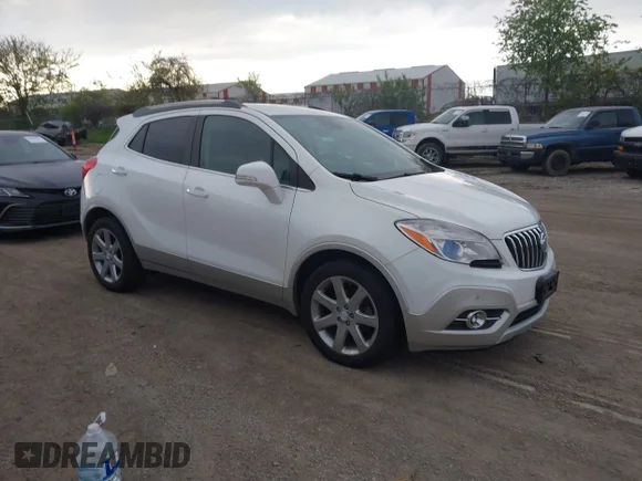 ✅ 2014 Buick Encore Premium • VIN: KL4CJDSB6EB632121 • Lot: 45028868. Listed on IAAI with 149,513 mi. Free auction sales archive from the USA and detailed vehicle history report at DreamBid. Image 1.