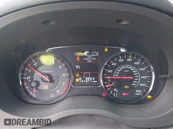 ✅ 2019 Subaru WRX Limited • VIN: JF1VA1J69K9807066 • Lot: 43352472. Wystawiony na IAAI z przebiegiem 131 871 mil. Bezpłatny archiwum sprzedaży aukcyjnych z USA i szczegółowy raport historii pojazdu na DreamBid. Zdjęcie 7.