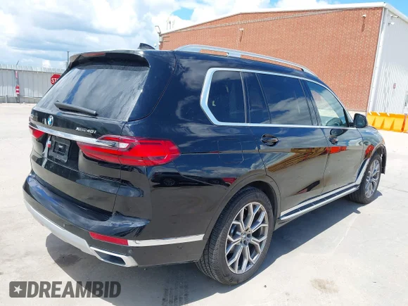 ✅ 2022 BMW X7 xDrive40i • VIN: 5UXCW2C08N9L32899 • Лот: 42236009. Опубліковано раніше на IAAI з пробігом 27 531 миль. Безкоштовний доступ до архіву аукціонних продажів зі США та докладний звіт про історію автомобіля на DreamBid. Зображення 4.