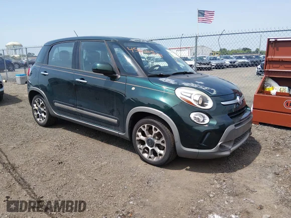 ✅ 2014 FIAT 500L Trekking • VIN: ZFBCFADH6EZ021684 • Лот: 45620568. Опубліковано раніше на IAAI з пробігом 138 275 миль. Безкоштовний доступ до архіву аукціонних продажів зі США та докладний звіт про історію автомобіля на DreamBid. Зображення 1.