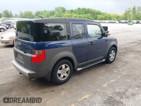 ✅ 2003 Honda Element EX • VIN: 5J6YH28523L036289 • Lot: 45284642. Listed on IAAI with 95,658 mi. Free auction sales archive from the USA and detailed vehicle history report at DreamBid. Image 4.