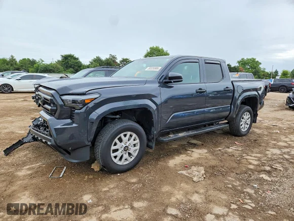 ✅ 2025 Toyota Tacoma SR • VIN: 3TYLD5KN7ST013761 • Lot: 58326906. Wystawiony na Copart z przebiegiem 7 320 mil. Bezpłatny archiwum sprzedaży aukcyjnych z USA i szczegółowy raport historii pojazdu na DreamBid. Zdjęcie 1.