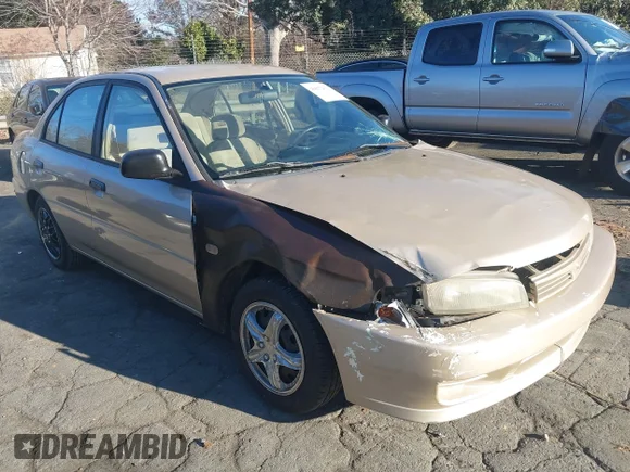 ✅ 2000 Mitsubishi Mirage DE • VIN: JA3AY26C6YU011226 • Lot: 44172031. Wystawiony na IAAI z przebiegiem 162 209 mil. Bezpłatny archiwum sprzedaży aukcyjnych z USA i szczegółowy raport historii pojazdu na DreamBid. Zdjęcie 1.