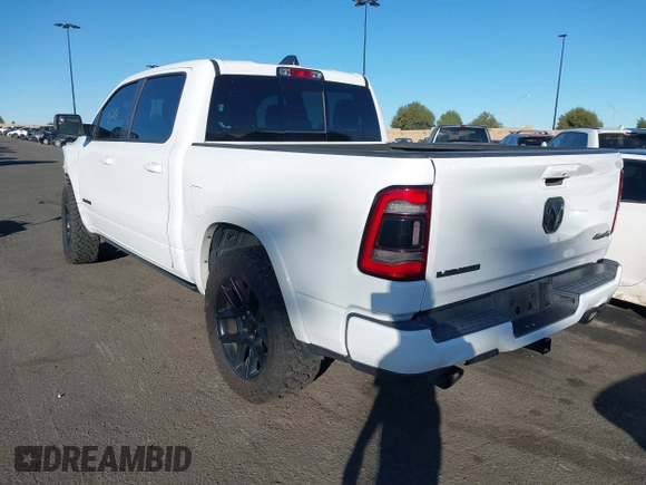 ✅ 2021 Ram 1500 Laramie • VIN: 1C6SRFJT6MN612195 • Lot: 43860711. Wystawiony na IAAI z przebiegiem 74 978 mil. Bezpłatny archiwum sprzedaży aukcyjnych z USA i szczegółowy raport historii pojazdu na DreamBid. Zdjęcie 3.