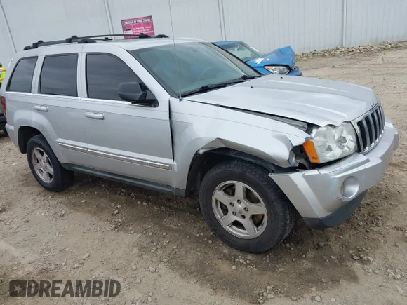 ✅ 2007 Jeep Grand Cherokee Limited • VIN: 1J8HS58P77C506809 • Lot: 44746048. Listed on IAAI with 295,109 mi. Free auction sales archive from the USA and detailed vehicle history report at DreamBid. Image 1.