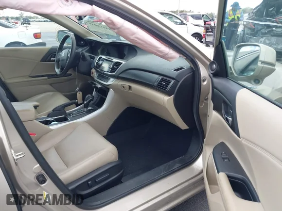 ✅ 2015 Honda Accord EX-L • VIN: 1HGCR6F57FA013258 • Lot: 44512945. Wystawiony na IAAI z przebiegiem 153 868 mil. Bezpłatny archiwum sprzedaży aukcyjnych z USA i szczegółowy raport historii pojazdu na DreamBid. Zdjęcie 5.