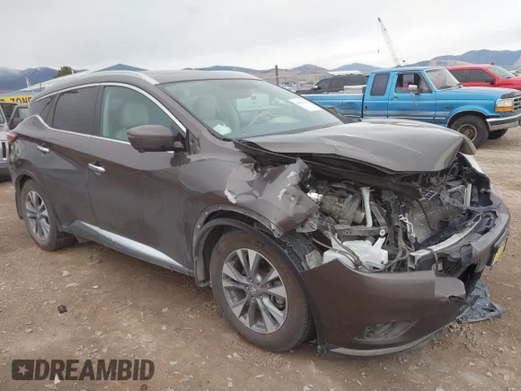 ✅ 2017 Nissan Murano SL • VIN: 5N1AZ2MH0HN102060 • Лот: 40838104. Опубликован ранее на IAAI с пробегом 80 016 миль. Бесплатный доступ к архиву аукционных продаж из США и подробный отчёт об истории автомобиля на DreamBid. Изображение 1.