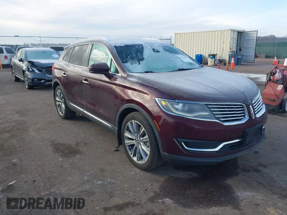 ✅ 2017 Lincoln MKX Reserve • VIN: 2LMPJ8LP4HBL19253 • Lot: 43704499. Listed on IAAI with 152,395 mi. Free auction sales archive from the USA and detailed vehicle history report at DreamBid. Image 1.