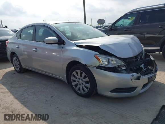 ✅ 2015 Nissan Sentra SR • VIN: 3N1AB7AP3FL695821 • Lot: 44949284. Listed on IAAI with 109,024 mi. Free auction sales archive from the USA and detailed vehicle history report at DreamBid. Image 1.