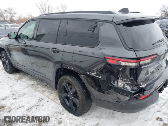✅ 2024 Jeep Grand Cherokee Limited • VIN: 1C4RJKBG6R8508725 • Lot: 44303945. Wystawiony na IAAI z przebiegiem 18 995 mil. Bezpłatny archiwum sprzedaży aukcyjnych z USA i szczegółowy raport historii pojazdu na DreamBid. Zdjęcie 3.