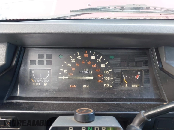 ✅ 1989 Dodge RAM • VIN: JB7FL29E3KP033631 • Lot: 44006676. Wystawiony na IAAI z przebiegiem 92 641 mil. Bezpłatny archiwum sprzedaży aukcyjnych z USA i szczegółowy raport historii pojazdu na DreamBid. Zdjęcie 7.
