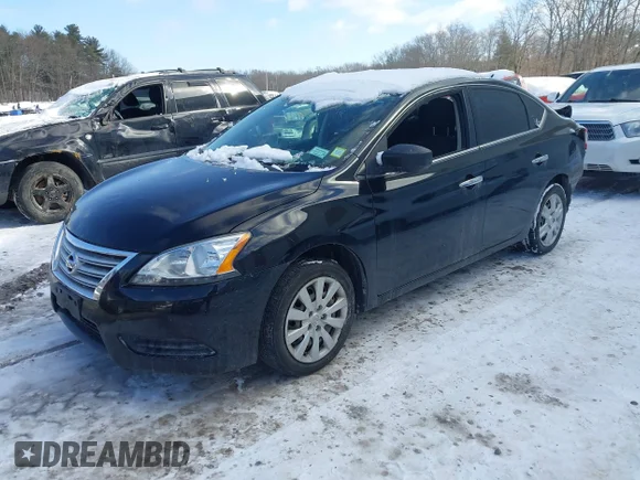 ✅ 2015 Nissan Sentra SV • VIN: 3N1AB7AP9FL653153 • Лот: 44466844. Опубліковано раніше на IAAI з пробігом Не вказано. Безкоштовний доступ до архіву аукціонних продажів зі США та докладний звіт про історію автомобіля на DreamBid. Зображення 2.
