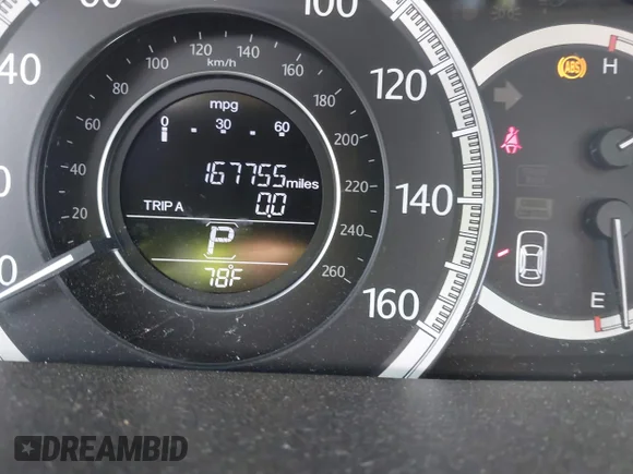 ✅ 2013 Honda Accord LX • VIN: 1HGCR2F33DA243173 • Лот: 43079189. Опубликован ранее на IAAI с пробегом 167 755 миль. Бесплатный доступ к архиву аукционных продаж из США и подробный отчёт об истории автомобиля на DreamBid. Изображение 7.