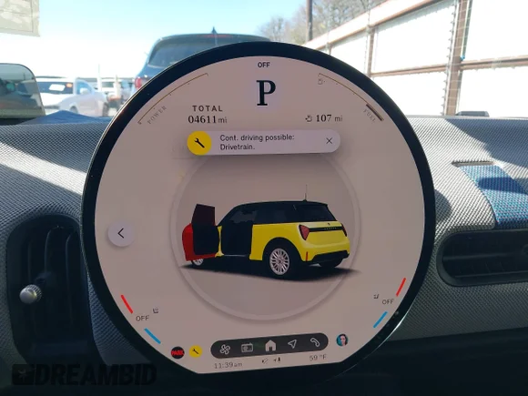 ✅ 2025 MINI Hardtop Cooper S • VIN: WMW23GD01S2W30469 • Лот: 44190703. Опубліковано раніше на IAAI з пробігом 4 611 миль. Безкоштовний доступ до архіву аукціонних продажів зі США та докладний звіт про історію автомобіля на DreamBid. Зображення 7.