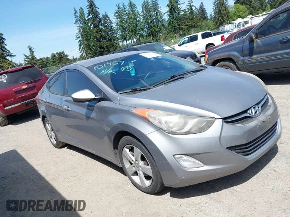 ✅ 2012 Hyundai Elantra GLS • VIN: KMHDH4AE4CU308793 • Лот: 45230033. Опубликован ранее на IAAI с пробегом 97 728 миль. Бесплатный доступ к архиву аукционных продаж из США и подробный отчёт об истории автомобиля на DreamBid. Изображение 1.