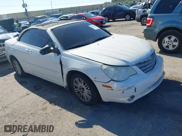 ✅ 2008 Chrysler Sebring LX • VIN: 1C3LC45K48N226633 • Lot: 44818288. Listed on IAAI with 185,249 mi. Free auction sales archive from the USA and detailed vehicle history report at DreamBid. Image 1.