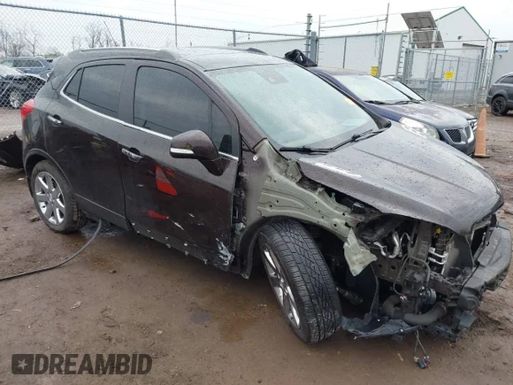 ✅ 2016 Buick Encore Premium • VIN: KL4CJDSB0GB645661 • Lot: 44513028. Listed on IAAI with 52,542 mi. Free auction sales archive from the USA and detailed vehicle history report at DreamBid. Image 1.