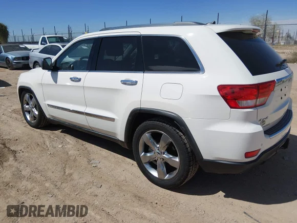 ✅ 2011 Jeep Grand Cherokee Overland • VIN: 1J4RR6GT6BC647739 • Lot: 44820717. Wystawiony na IAAI z przebiegiem 168 251 mil. Bezpłatny archiwum sprzedaży aukcyjnych z USA i szczegółowy raport historii pojazdu na DreamBid. Zdjęcie 3.