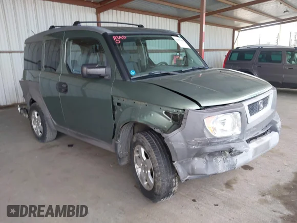 ✅ 2003 Honda Element EX • VIN: 5J6YH18613L021852 • Лот: 44875490. Опубліковано раніше на IAAI з пробігом 204 774 миль. Безкоштовний доступ до архіву аукціонних продажів зі США та докладний звіт про історію автомобіля на DreamBid. Зображення 1.