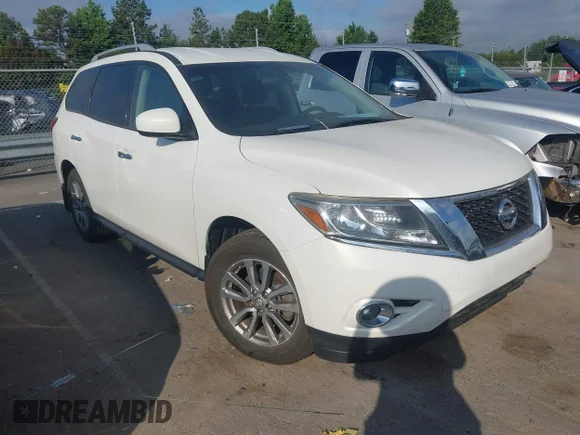 ✅ 2014 Nissan Pathfinder S • VIN: 5N1AR2MM2EC715253 • Lot: 45413317. Wystawiony na IAAI z przebiegiem 141 540 mil. Bezpłatny archiwum sprzedaży aukcyjnych z USA i szczegółowy raport historii pojazdu na DreamBid. Zdjęcie 1.