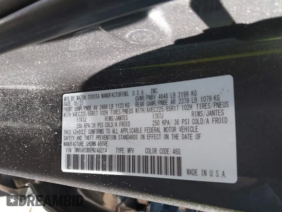 ✅ 2023 Mazda CX-50 S Preferred Plus • VIN: 7MMVABCMXPN148814 • Lot: 42553423. Wystawiony na IAAI z przebiegiem 41 131 mil. Bezpłatny archiwum sprzedaży aukcyjnych z USA i szczegółowy raport historii pojazdu na DreamBid. Zdjęcie 9.