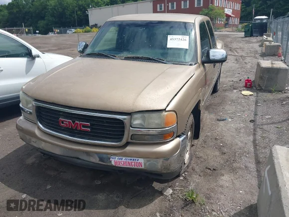 ✅ 2001 GMC Sierra 1500 SLE • VIN: 2GTEK19T311180406 • Lot: 45372426. Wystawiony na IAAI z przebiegiem 146 470 mil. Bezpłatny archiwum sprzedaży aukcyjnych z USA i szczegółowy raport historii pojazdu na DreamBid. Zdjęcie 2.