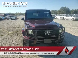 ✅ 2021 Mercedes-Benz G 550 • VIN: W1NYC6BJ3MX418089 • Lot: 81979185. Listed on Copart with 32,269 mi. Free auction sales archive from the USA and detailed vehicle history report at DreamBid. Image 17.