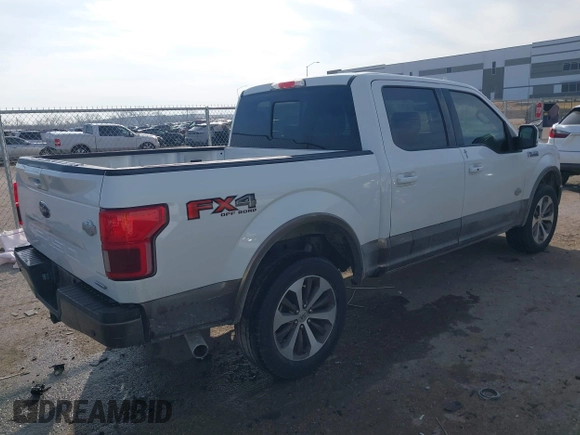 ✅ 2020 Ford F-150 Lariat • VIN: 1FTEW1E47LFC33137 • Lot: 44311224. Wystawiony na IAAI z przebiegiem 90 119 mil. Bezpłatny archiwum sprzedaży aukcyjnych z USA i szczegółowy raport historii pojazdu na DreamBid. Zdjęcie 4.