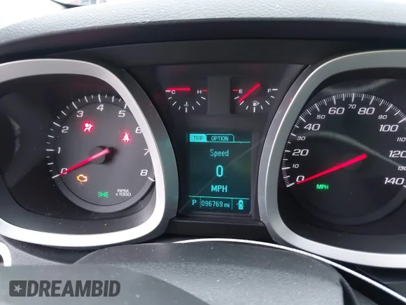 ✅ 2015 Chevrolet Equinox LT • VIN: 2GNALCEK0F6438788 • Lot: 44791544. Listed on IAAI with 96,769 mi. Free auction sales archive from the USA and detailed vehicle history report at DreamBid. Image 7.