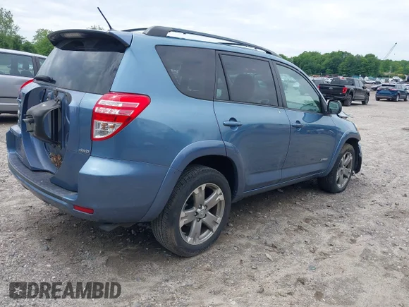 ✅ 2012 Toyota RAV4 Sport • VIN: 2T3RF4DV3CW187284 • Lot: 45202959. Listed on IAAI with 122,850 mi. Free auction sales archive from the USA and detailed vehicle history report at DreamBid. Image 4.