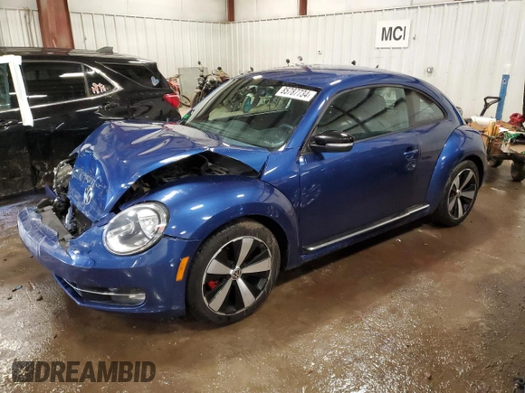 ✅ 2013 Volkswagen Beetle Turbo • VIN: 3VWV67AT7DM617210 • Lot: 85787734. Wystawiony na Copart z przebiegiem 140 852 mil. Bezpłatny archiwum sprzedaży aukcyjnych z USA i szczegółowy raport historii pojazdu na DreamBid. Zdjęcie 1.