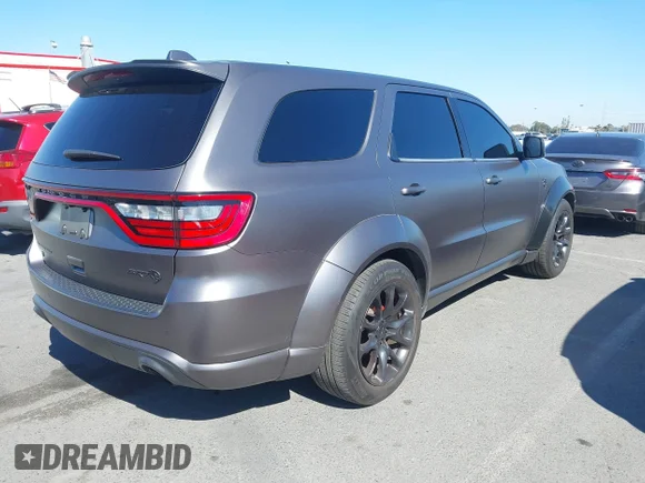 ✅ 2021 Dodge Durango SRT Hellcat • VIN: 1C4SDJH99MC716177 • Лот: 43483180. Опубліковано раніше на IAAI з пробігом 66 395 миль. Безкоштовний доступ до архіву аукціонних продажів зі США та докладний звіт про історію автомобіля на DreamBid. Зображення 4.