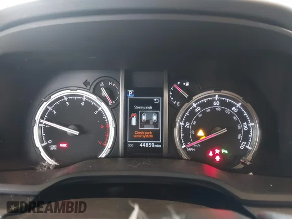 ✅ 2023 Toyota 4Runner Limited • VIN: JTEKU5JR0P6183457 • Lot: 45066392. Wystawiony na IAAI z przebiegiem 44 859 mil. Bezpłatny archiwum sprzedaży aukcyjnych z USA i szczegółowy raport historii pojazdu na DreamBid. Zdjęcie 7.