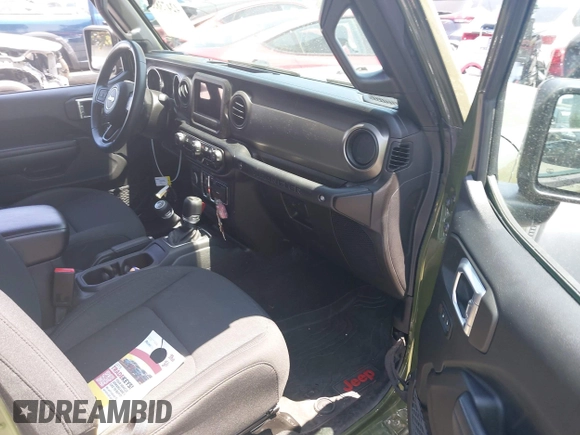 ✅ 2021 Jeep Wrangler Unlimited Willys • VIN: 1C4HJXDG7MW856138 • Lot: 42473853. Wystawiony na IAAI z przebiegiem 18 617 mil. Bezpłatny archiwum sprzedaży aukcyjnych z USA i szczegółowy raport historii pojazdu na DreamBid. Zdjęcie 5.