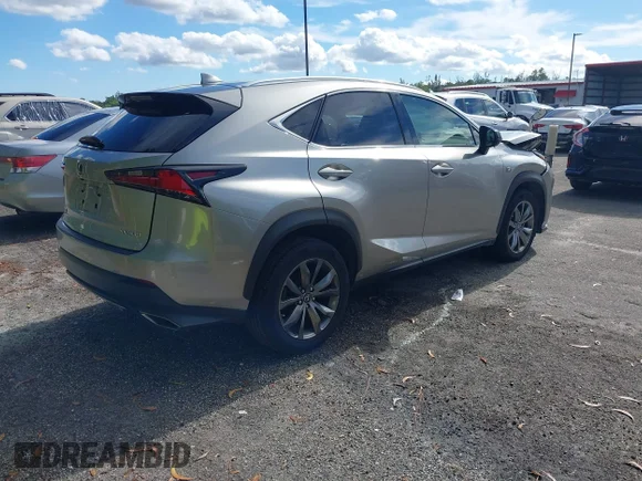 ✅ 2021 Lexus NX 300 F Sport • VIN: JTJSARBZ5M2181609 • Lot: 41149661. Wystawiony na IAAI z przebiegiem 49 567 mil. Bezpłatny archiwum sprzedaży aukcyjnych z USA i szczegółowy raport historii pojazdu na DreamBid. Zdjęcie 4.