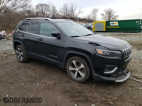✅ 2019 Jeep Cherokee Limited • VIN: 1C4PJLDB7KD433738 • Лот: 38767363. Опубліковано раніше на Copart з пробігом 76 720 миль. Безкоштовний доступ до архіву аукціонних продажів зі США та докладний звіт про історію автомобіля на DreamBid. Зображення 4.