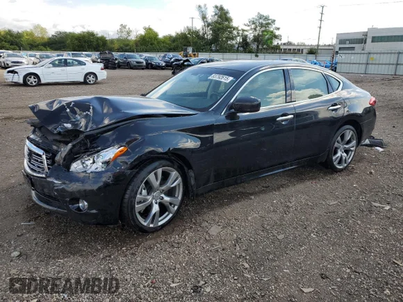 ✅ 2013 Infiniti M • VIN: JN1BY1AR9DM604216 • Lot: 83792615. Wystawiony na Copart z przebiegiem 105 006 mil. Bezpłatny archiwum sprzedaży aukcyjnych z USA i szczegółowy raport historii pojazdu na DreamBid. Zdjęcie 1.