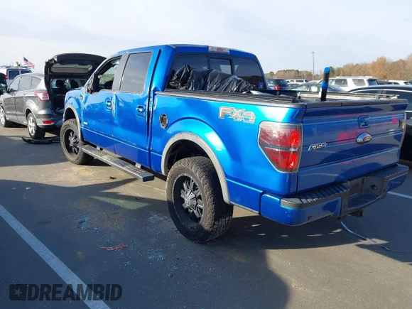 ✅ 2012 Ford F-150 Lariat • VIN: 1FTFW1ET5CFA26838 • Lot: 43734741. Listed on IAAI with 226,395 mi. Free auction sales archive from the USA and detailed vehicle history report at DreamBid. Image 3.