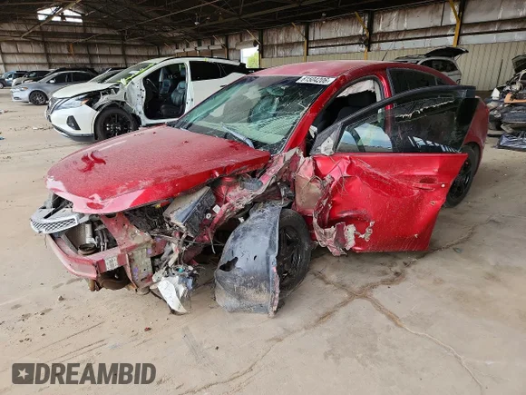 ✅ 2013 Chevrolet Cruze 1LT • VIN: 1G1PC5SB3D7154600 • Lot: 61504206. Wystawiony na Copart z przebiegiem 178 760 mil. Bezpłatny archiwum sprzedaży aukcyjnych z USA i szczegółowy raport historii pojazdu na DreamBid. Zdjęcie 1.