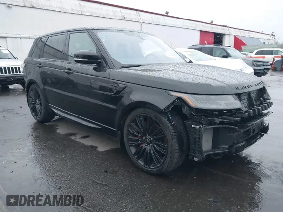 ✅ 2022 Land Rover Range Rover Sport HSE Dynamic • VIN: SALWR2SE2NA212252 • Lot: 41128356. Listed on IAAI with 26,994 mi. Free auction sales archive from the USA and detailed vehicle history report at DreamBid. Image 1.
