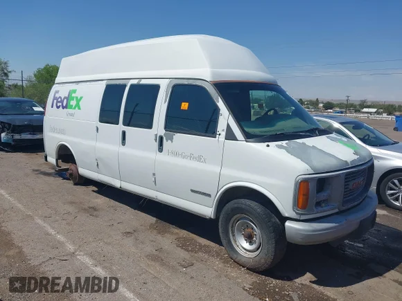 ✅ 2002 GMC Savana • VIN: 1GTHG39RX21107426 • Lot: 43030000. Listed on IAAI with Not provided. Free auction sales archive from the USA and detailed vehicle history report at DreamBid. Image 1.