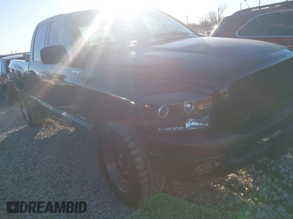✅ 2007 Dodge 1500 SLT • VIN: 1D7HU18237S141183 • Lot: 43800588. Listed on IAAI with 221,099 mi. Free auction sales archive from the USA and detailed vehicle history report at DreamBid. Image 1.